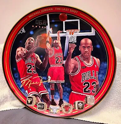 Upper Deck Collectible Plate Michael Jordan  The Last Shot   #6376A NBA Licensed • $15