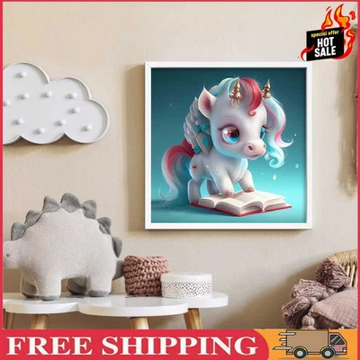 $13.30 • Buy Unicorn 5D DIY Full Round Drill Diamond Painting Kit Home Decoration (B6122)
