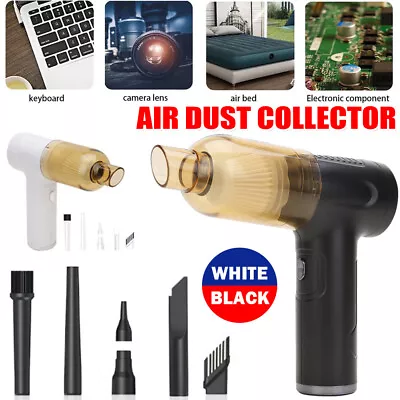 Handheld Car Home Keyboard Computer Cordless Vacuum Cleaner Air Duster Blower AU • $40.45