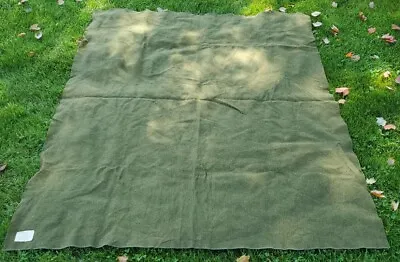 $29.95 • Buy Unicor Military Blanket 80”x62” Olive Green 65% New Wool 35% Reprocessed Wool