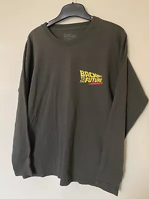 Back To The Future The Musical Unisex Great Scott Long Sleeve T-shirt M Medium • £15