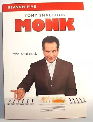 Monk - Season 5 (DVD 2007 4-Disc Set) • $7.99