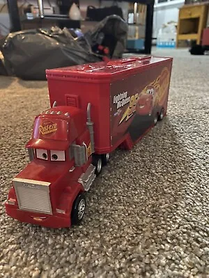 Mack Superliner Playset Truck Car Hauler Lightning McQueen Disney Pixar Cars 3 • $20