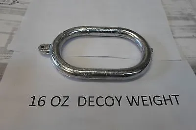 Quan Of 12    16 Oz Wrap Around Duck Goose Decoy Weight Anchor • $35.95