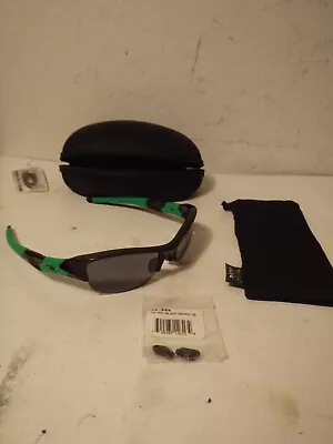 NEW Oakley Flak Jacket Team Bright Green Sunglasses • $119.99