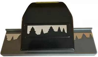 EK Success Paper Punch Christmas Tree Border Pine Forest Holidays Card Making • $15.99