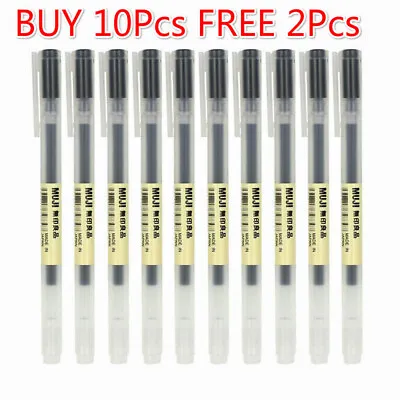 10pcs Muji Moma Japan 0.38/0.5mm Non-toxic Gel Ink Pen 4 Colors Muji Ballpoint • $11.99