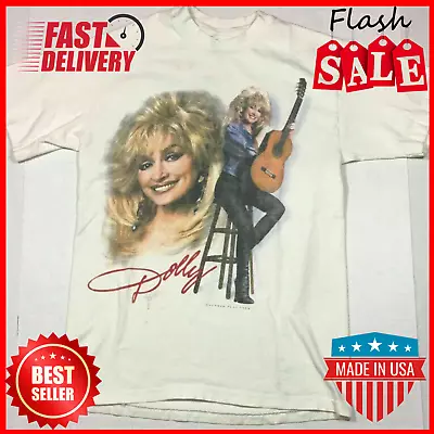 Vintage Dolly Parton Tour Concert T-shirt S-5XL SP3856 • $23.99