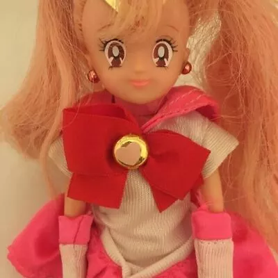 Bandai Sailor Moon Chibi Moon Chibiusa 1994 Retro Doll Vintage Figure No Box • $381.43