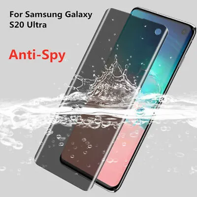 For Samsung S23 S22 S21 S20 S10 Anti Spy Privacy Hydrogel Screen Protector Film • $3.18