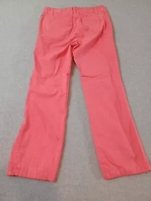 J Crew Weathered Chino City Fit Classic Twill Pants Coral Pink Women's Size 0P • $15.74