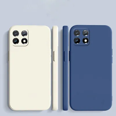 Slim For OPPO R17 R15 Realme GT Find X6 X5 Case Liquid Silicone Shockproof Phone • $7.69