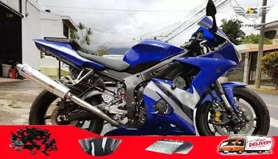 $469.99 • Buy NTU Fairings Blue White Injection ABS Fit For Yamaha YZF R6 2003 2004 2005 C034l