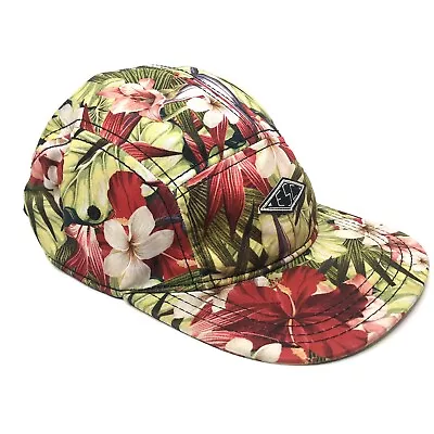 Empyre Surplus Co 5 Panel Hat Floral Hawaiian Camper Cap Adjustable • $24.97