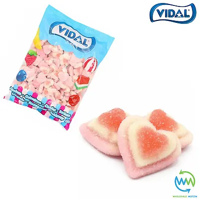 VIDAL TRIPLE HEARTS Sweets VALENTINES DAY Candy Love WEDDING Heart PICK N MIX UK • £3.49