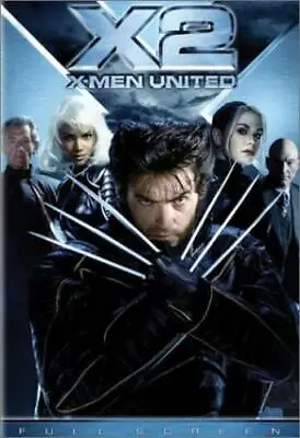$4 • Buy X2 - X-Men United (Full Screen Edition) - DVD - VERY GOOD