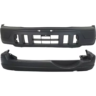 New Bumper Covers Fascias Set Of 2 Front & Rear HO1000177 HO1100183 Pair • $239.89