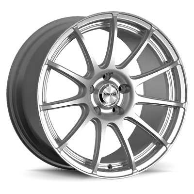 17x7 +40 Maxxim Winner 5x1005x114.3 Full Silver  Wheels Rims (Set Of 4) • $721.36