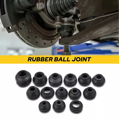 14x Universal Rubber Ball Joint Rubber Dust Boot Cover Track Rod End Set Kit Car • $13.99