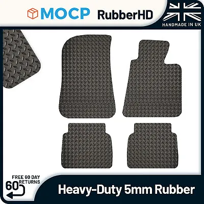 5mm Heavy-Duty Rubber Car Mats To Fit BMW 3 Series E30 Saloon 1982-1994 • $63.10