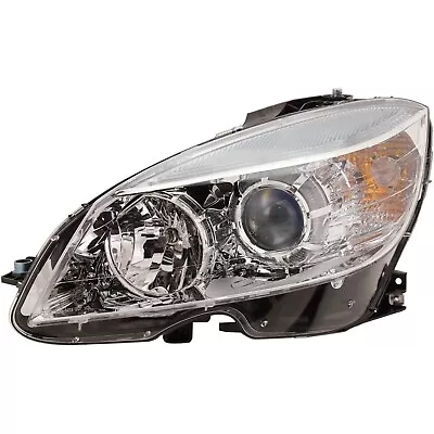 Headlight For 2008-2011 Mercedes Benz C300 Driver Side Halogen With Bulb(s) • $120.17