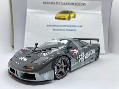 Solido 1804106 Mclaren F1 Gtr Short Tail Black #59 Winner Le Mans 1995 1:18 • £59