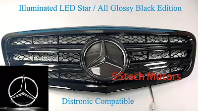 ✅Mercedes W221 LED Illuminated Star Grille Grill 2010 2012 S550 Grill Distronic • $256.45