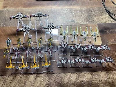 $249 • Buy Star Wars X-Wing Galactic Republic - Huge Lot Of 30 Ships