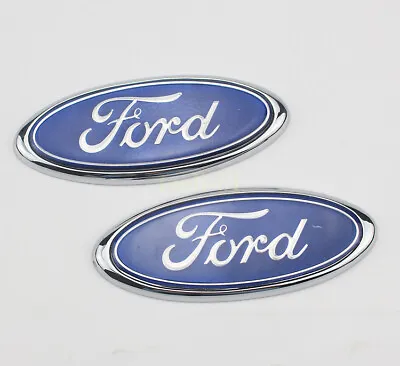 FORD Oval Badges X2 Cosworth Sierra Fiesta Escort Rs Turbo Capri Escort Mk2 * AU • $22.70