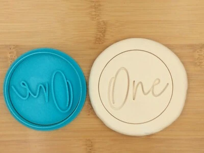 $7.56 • Buy One 1st 1 Baby Shower  Birthday  Cookie Stamp Fondant Biscuit Embosser