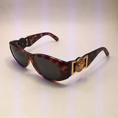 Rare 1980s Vintage Gianni VERSACE Sunglasses MOD424/S COL.869 Large Medusa Head  • $399