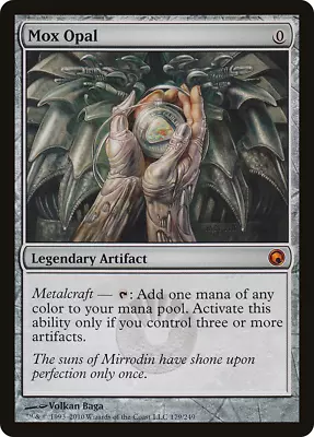 MTG Mox Opal #179 Scars Of Mirrodin (SOM) LP • $74.99