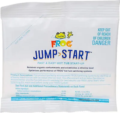 SPA Frog Jump Start 1.5 Oz Packet Shock Sodium Di-Chlor Hot Tub Water Change • $14.97
