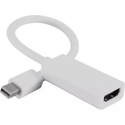 Mini Display Port DP Thunderbolt To HDMI Adapter Cable For Macbook Pro Air Mac • $4.39