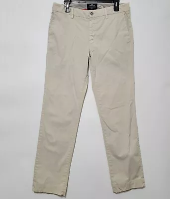 Mason's Em's Khaki Size 32 Men Flat Front Chino Pants • $16.19