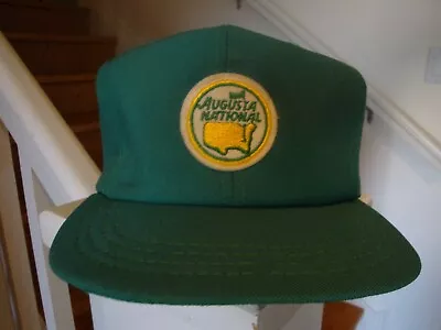 Early Logo VINTAGE & Rare AUGUSTA NATIONAL GOLF CLUB Members Only Hat Masters • $299