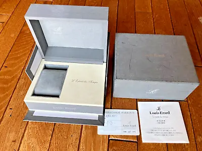 Authentic Louis Erard Watch Box With Manual & Card #f03 • £49.87