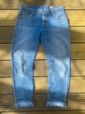 Selvedge White Oak Levi's 501s CT Distressed Jeans W31 X L30 • £60