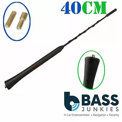 40cm VAUXHALL COMBO VAN TIGRA Roof Mount Replacement Car Aerial Antenna Black • £5.95