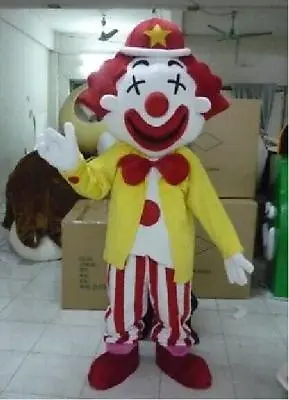 Halloween Clown Adult Mascot Costume Halloween Party Go Cosplay Game Gift A • £212.08