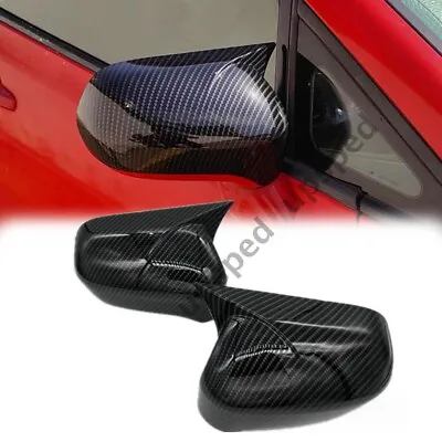 1Pair Carbon Fiber Car Rearview Mirror Cap Cover Trim For Honda Civic 2006-2011 • $28.99