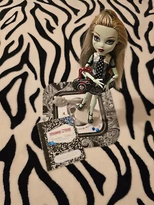 2009 Monster High First Wave Frankie Stein Doll & Accessories • $69.99