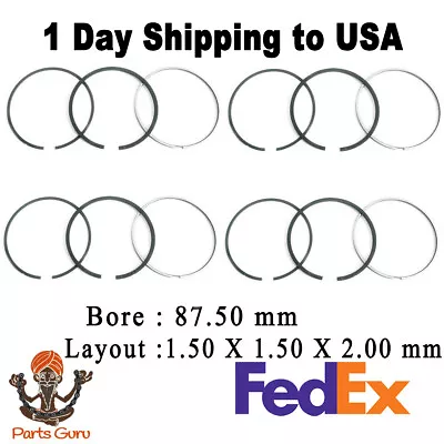 2006-2013 Mazda CX-7 Mazda 3 Mazda 6 TURBOCHARGED 2.3L DOHC MZR Piston Rings • $98.54