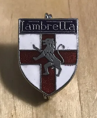 Vintage LAMBRETTA Motorcycle Scooter Bike Badge • £9.99