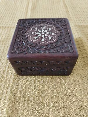 £15 • Buy Vintage Arts And Crafts Style Inlaid Box
