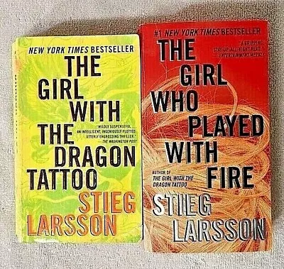 Girl Played Fire Stieg Larsson Millennium Paperback Book Tattoo Dragon Series  • $6.99