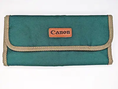 Vintage Green Canon Large 6 Filter Case (holds All Filter Sizes) • $15.99