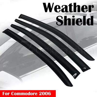 Weathershields Weather Shields For Holden Commodore 2006-2013 VE VF Sedan Luxury • $36.22