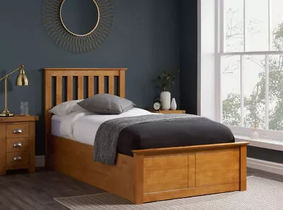 3ft Single Phoenix Wooden Ottoman Storage Bed Various Colours Birlea • £549.99