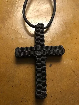 Custom Paracord Cross Knife Lanyard EDC Paracord Lanyard Keychain Hand Made • $20